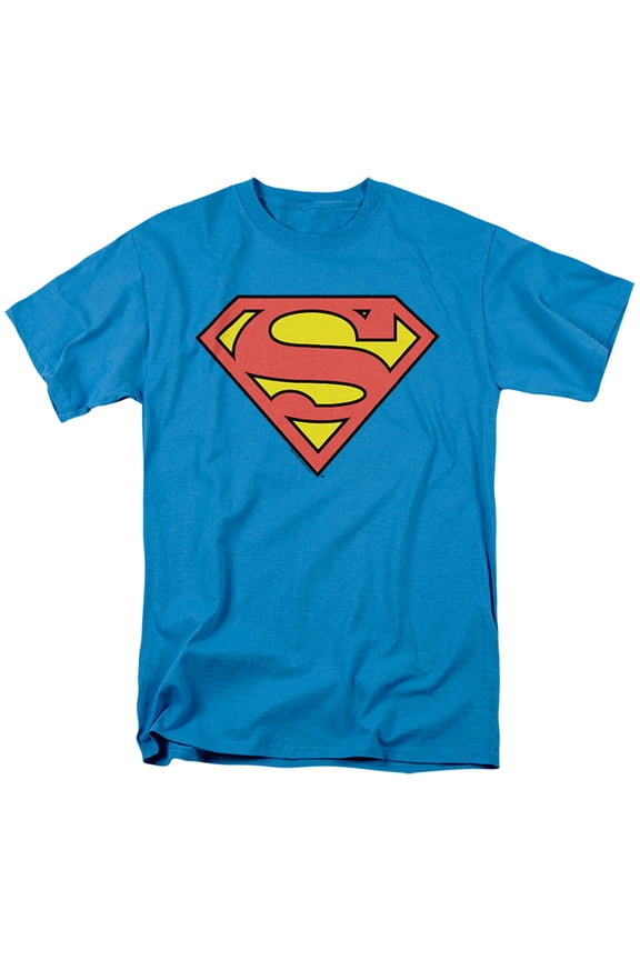 Classic Logo Unisex Adult T Shirt, Turquoise, Small
