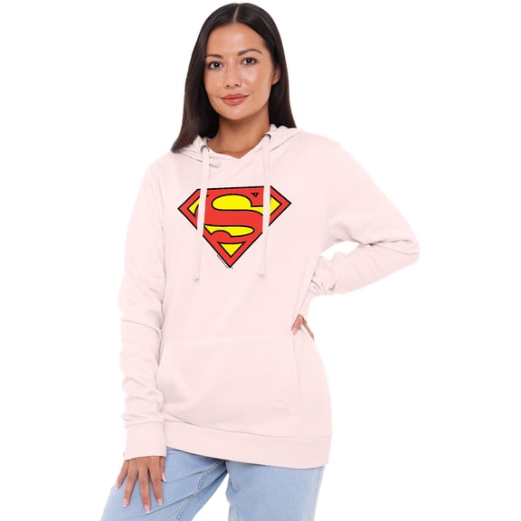 Superman Classic Logo Women's Hoodie