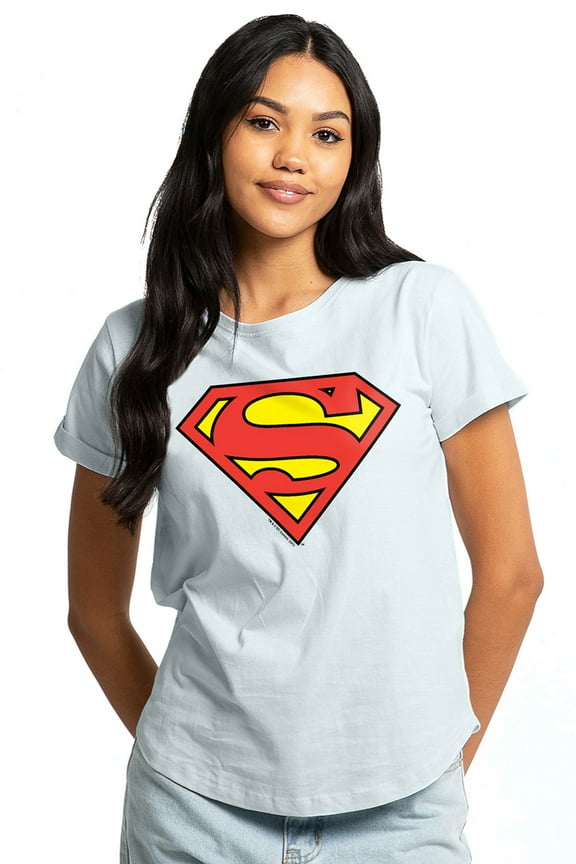 Classic Logo Women's Graphic T-Shirt Rolled Sleeve Tee