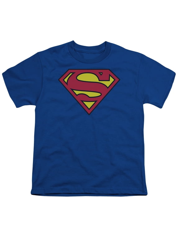 Classic Logo S/S Youth 18/1 Royal Sm259