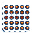 thumbnail image 1 of Superman Classic S Shield Logo Planner Calendar Scrapbooking Crafting Stickers, 1 of 6