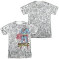 thumbnail image 1 of Superman Classic Unisex Adult Sublimated Costume T Shirt (Front/Back), 2X-Large Multicolor, 1 of 2