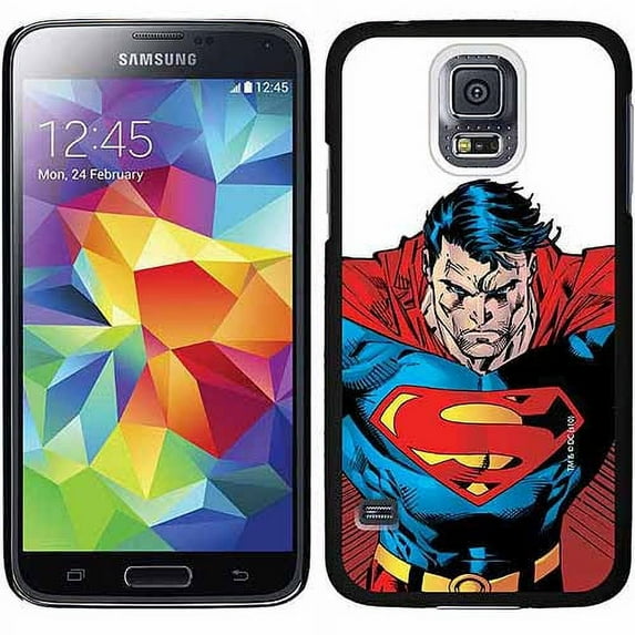 Superman Closeup Design on Samsung Galaxy S5 Thinshield Case by Coveroo