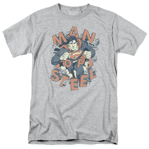Superman Coming Through Officially Licensed Adult T Shirt