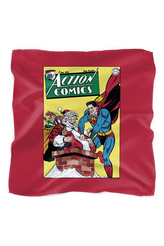 Superman Cover No. 105 Bandana (21 in x 21 in)