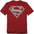 thumbnail image 1 of Superman T-Shirt Crimson & Gray Shield Unisex Graphic Tee For Men & Women Cardinal&nbsp;, 1 of 7