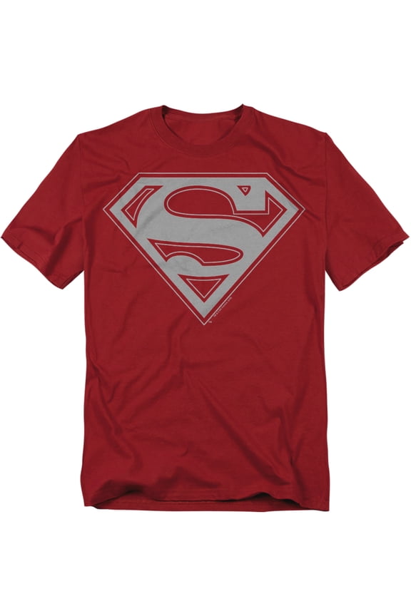 T-Shirt Crimson & Gray Shield Unisex Graphic Tee For Men & Women Cardinal 