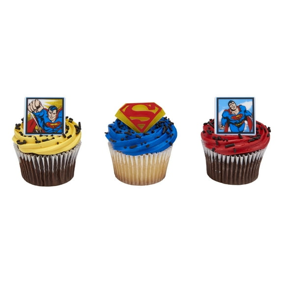 Superman Cupcakes