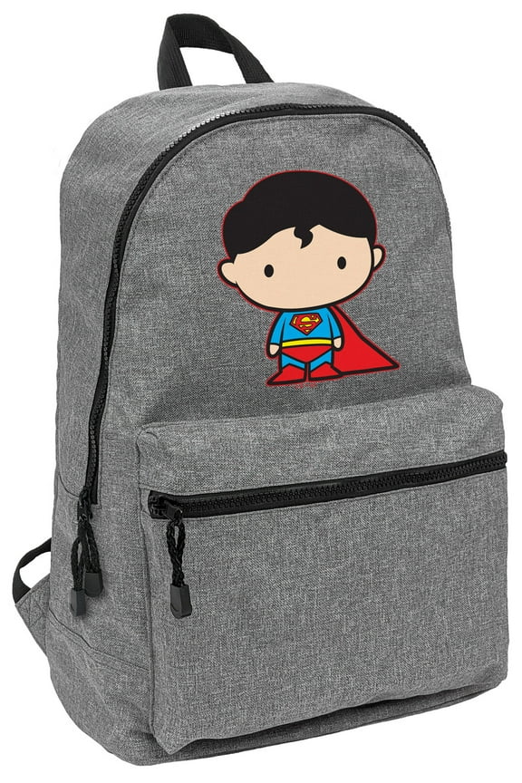 Superman Cute Chibi Character Lightweight Backpack for Work School Daily Use Packable for Travel