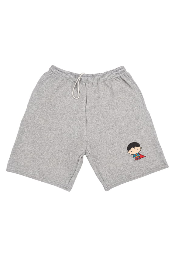 Superman Cute Chibi Character Mens Sweat Shorts