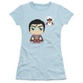 thumbnail image 1 of Superman Cute Superman Junior Women's T-Shirt Sheer Light Blue, 1 of 1