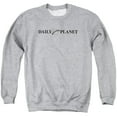 thumbnail image 1 of Trevco Sportswear SM2356B-AS-6 Superman Daily Planet Logo Adult Crewneck Sweatshirt, Athletic Heather - 3X, 1 of 2