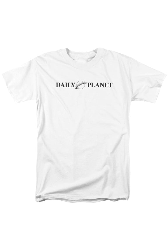 Superman Daily Planet Logo Officially Licensed Adult T Shirt