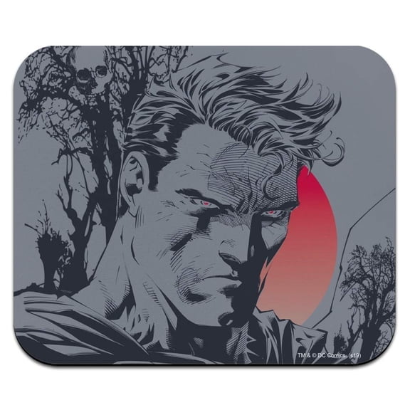 Superman Dark Persona Low Profile Thin Mouse Pad Mousepad