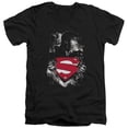 thumbnail image 1 of Superman - Darkest Hour - Slim Fit V Neck Shirt - Large, 1 of 2