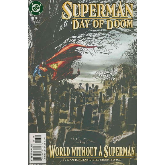 Superman: Day of Doom #4 VF ; DC Comic Book