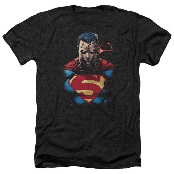Superman - Displeased - Heather Short Sleeve Shirt - Small