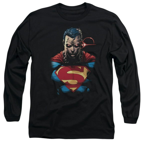 Superman - Displeased - Long Sleeve Shirt - Small