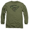 thumbnail image 1 of Superman - Distressed Camo Shield - Long Sleeve Shirt - XX-Large, 1 of 2