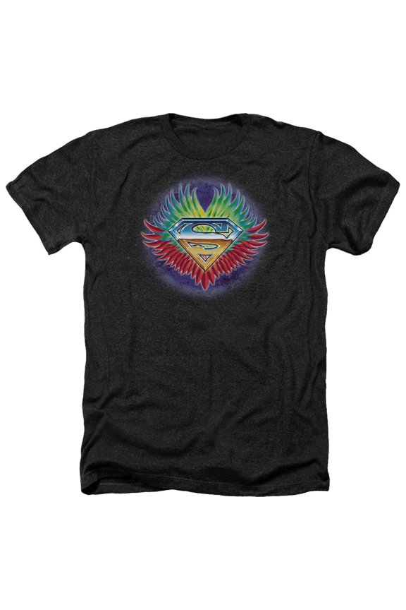Superman - Dont Stop Believing - Heather Short Sleeve Shirt - XX-Large