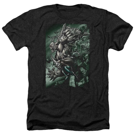 Superman - Doomsday Destruction - Heather Short Sleeve Shirt - Large