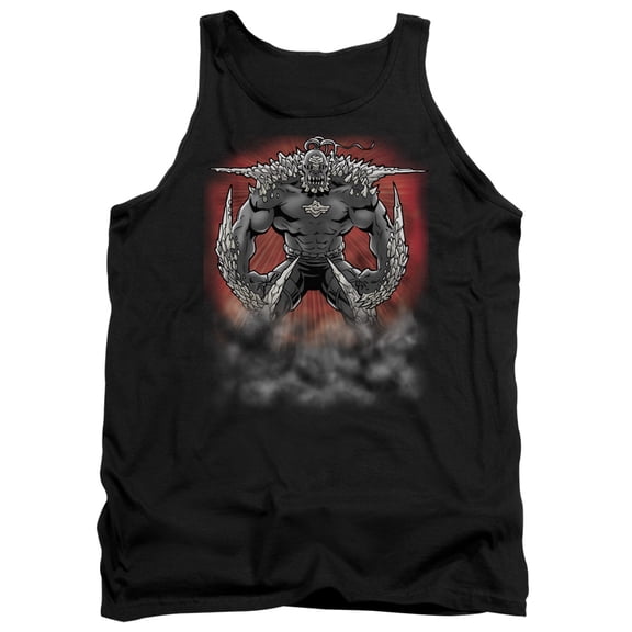 Superman Doomsday Dust Adult Tank Top Black