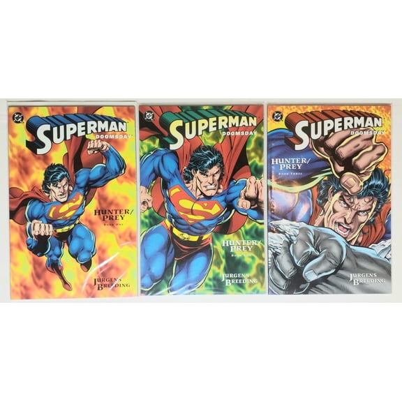 Superman / Doomsday: Hunters Prey # 1-3 Complete Series