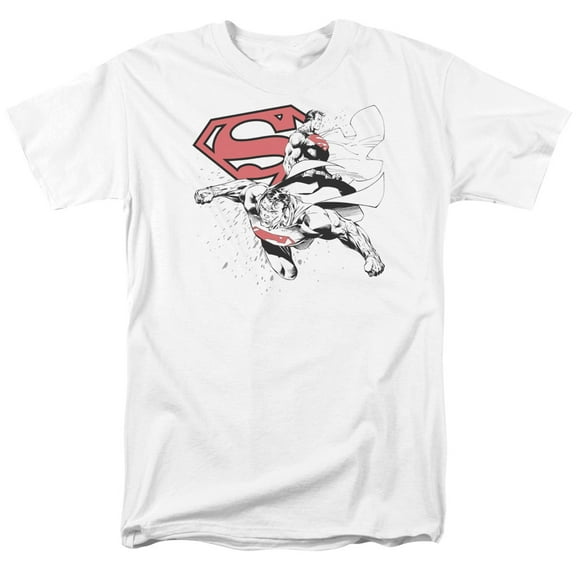 Superman Double The Power Officially Licensed Adult T Shirt