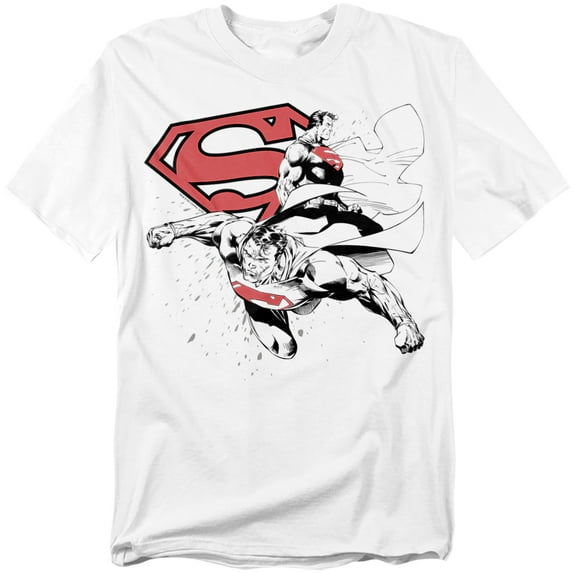 Superman T-Shirt Double The Power Unisex Graphic Tee For Men & Women