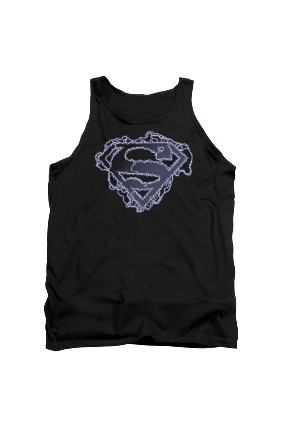 Superman - Electric Supes Shield - Tank Top - Small