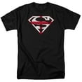 thumbnail image 1 of Superman English Shield Adult 18/1 T-Shirt Black, 1 of 1