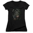 thumbnail image 1 of Superman Epic Battle Junior Women's V-Neck T-Shirt Black, 1 of 1