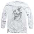 thumbnail image 1 of Superman - Exploding Space Sketch - Long Sleeve Shirt - XXX-Large, 1 of 2