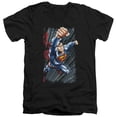 thumbnail image 1 of Superman - Faster Than - Slim Fit V Neck Shirt - Medium, 1 of 2