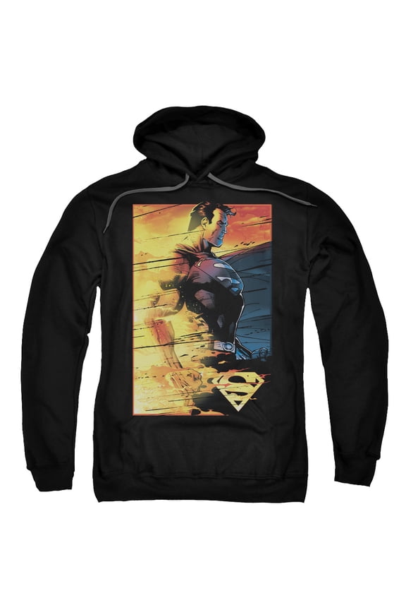 Superman - Fireproof - Pull-Over Hoodie - Large
