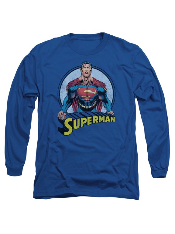 Superman - Flying High Again - Long Sleeve Shirt - Medium