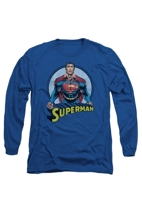 Superman - Flying High Again - Long Sleeve Shirt - Medium