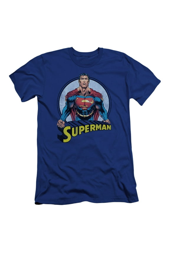 Superman - Flying High Again - Premium Slim Fit Short Sleeve Shirt - Small