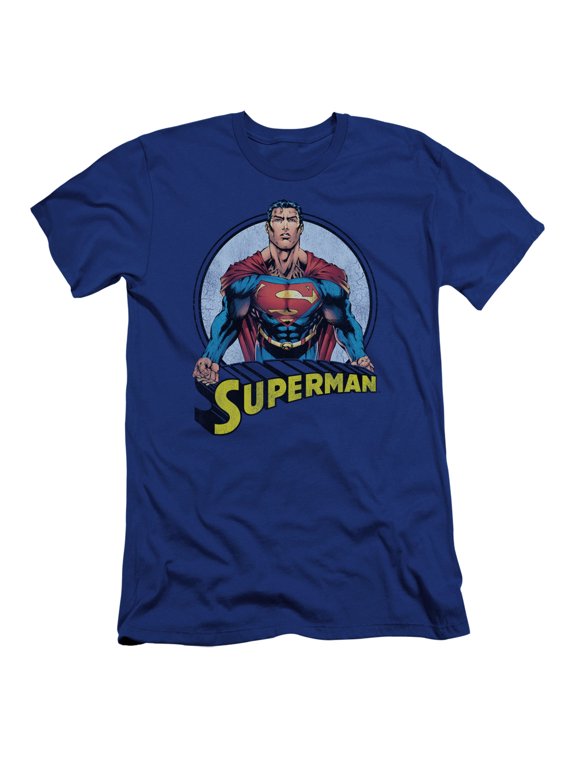 Superman - Flying High Again - Premium Slim Fit Short Sleeve Shirt - Small