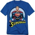 thumbnail image 1 of Superman T-Shirt Flying High Again Unisex Graphic Tee For Men & Women, 1 of 7