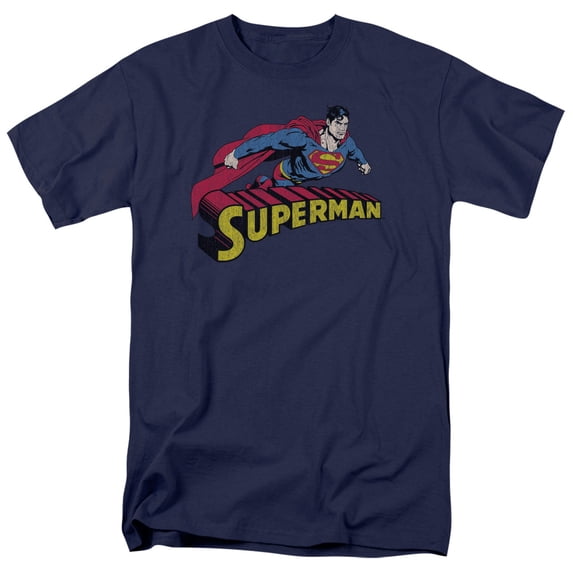 Superman - Flying Over - Short Sleeve Shirt - XXXXX-Large