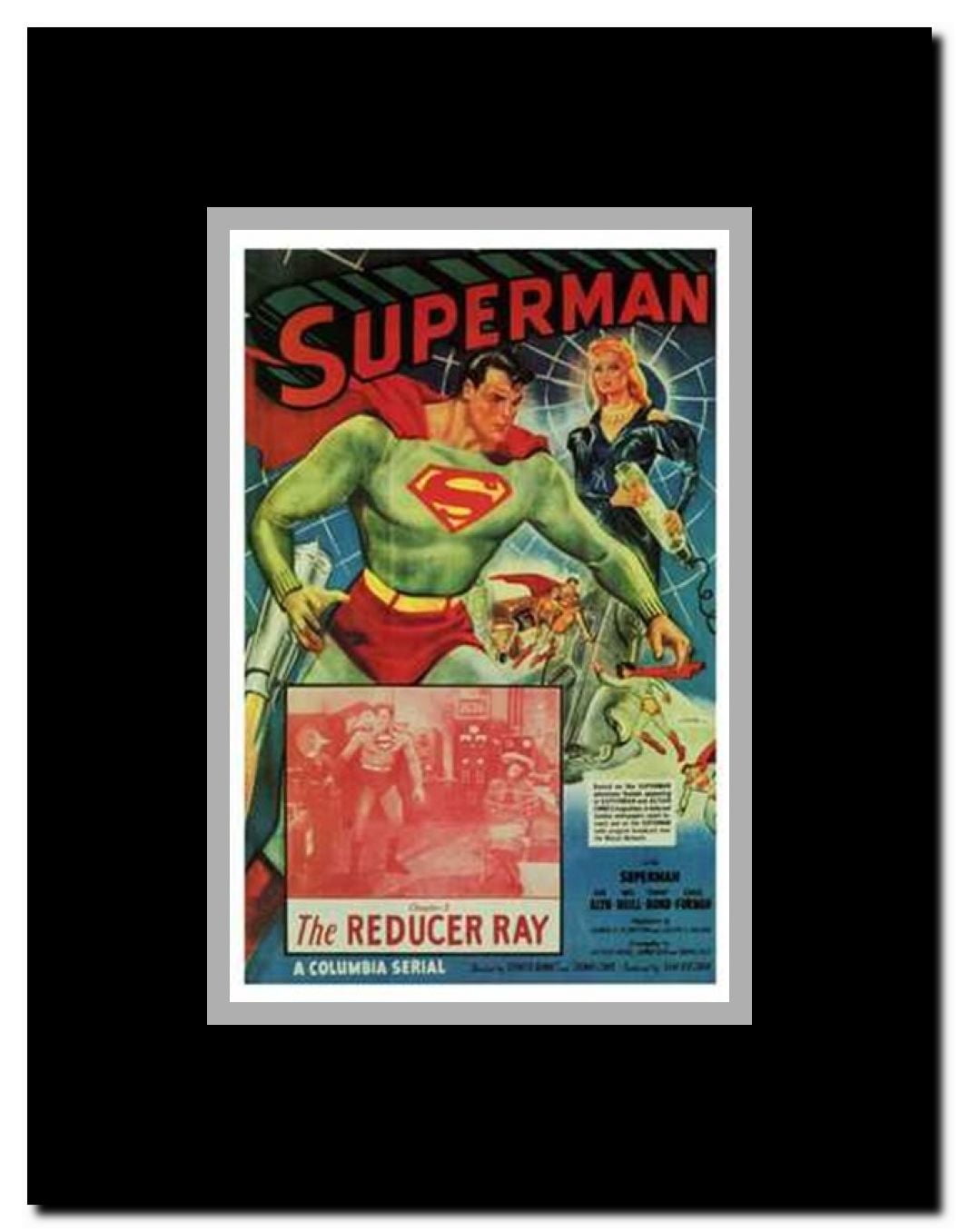 Superman Framed Movie Poster
