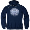 thumbnail image 1 of Superman Freedom Of Flight Adult Pullover Hoodie Sweatshirt Navy, 1 of 1