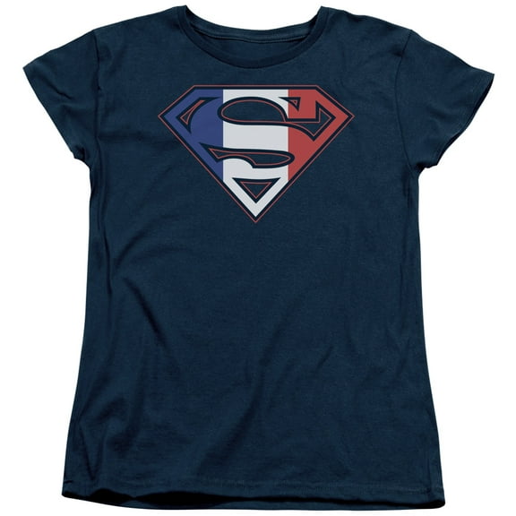 Superman - French Shield - Women's Short Sleeve Shirt - Small
