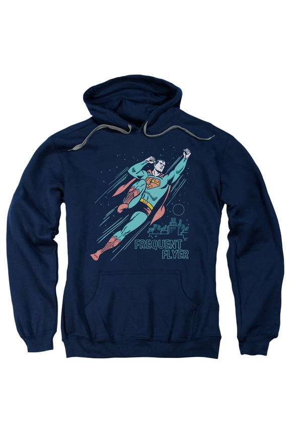Superman - Frequent Flyer - Pull-Over Hoodie - X-Large