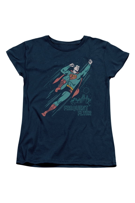 Superman - Frequent Flyer - Women's Short Sleeve Shirt - XX-Large
