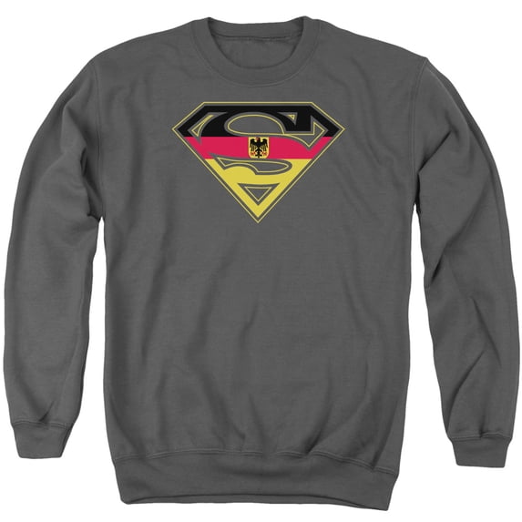Superman - German Shield - Crewneck Sweatshirt - XX-Large