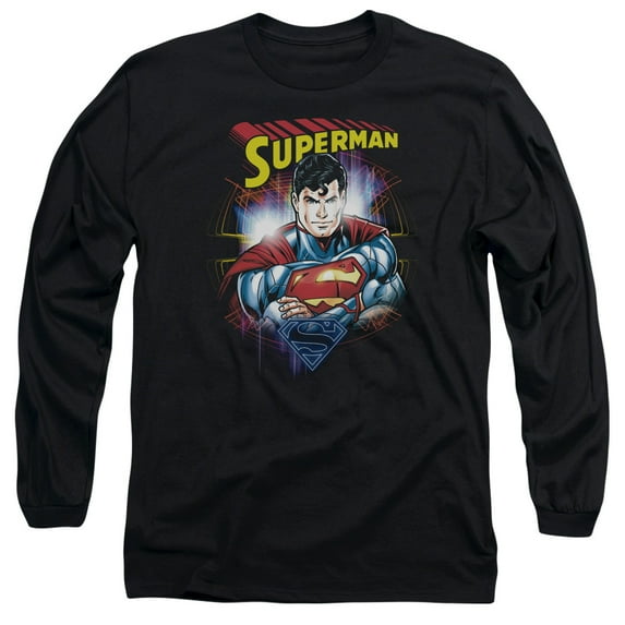 Superman - Glam - Long Sleeve Shirt - Small