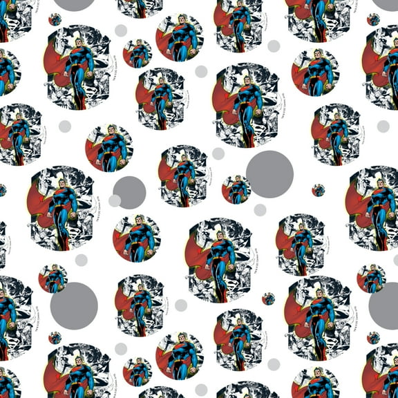 Superman Glowing Aura Premium Gift Wrap Wrapping Paper Roll
