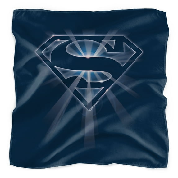 Superman Glowing Shield Bandana (21 in x 21 in)
